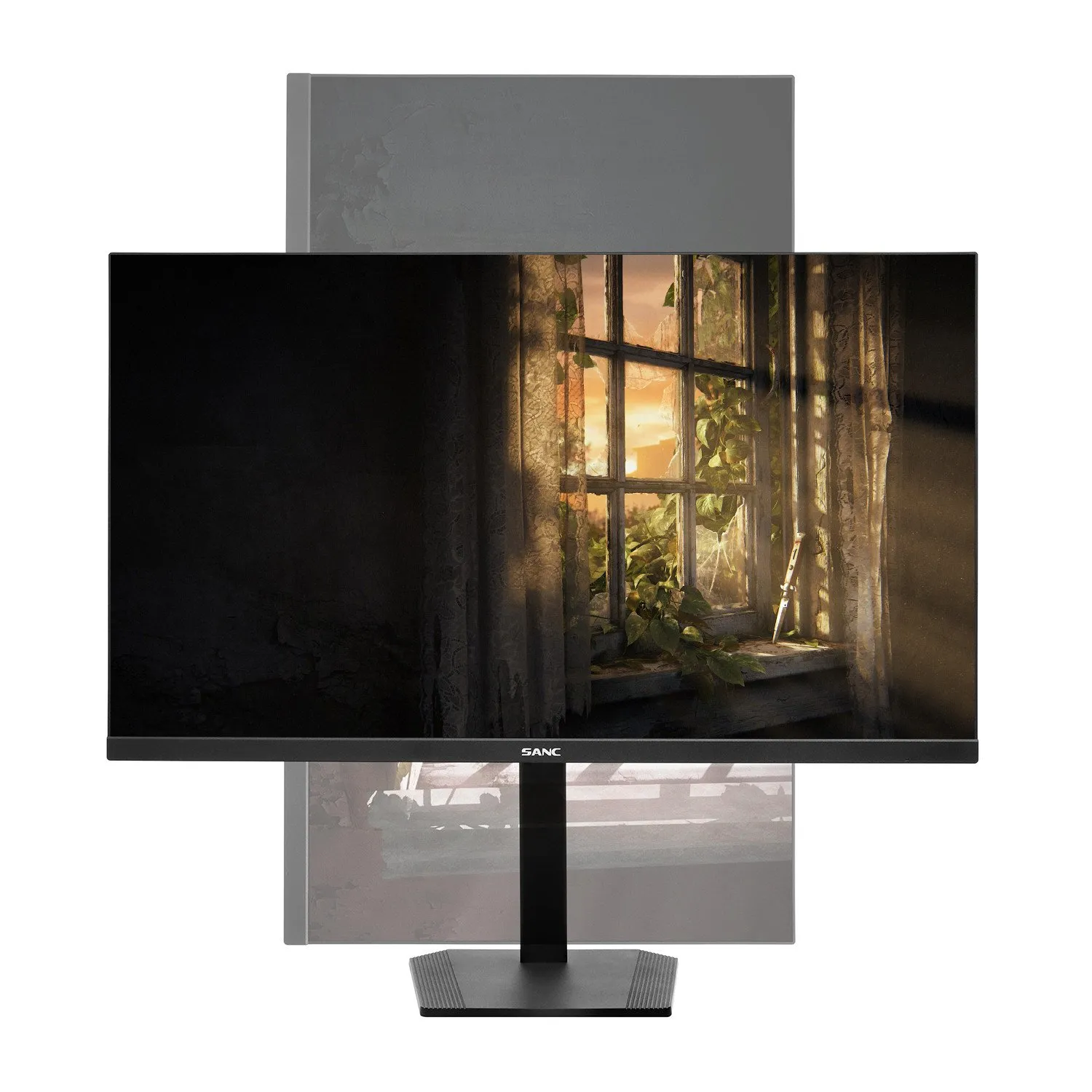 Монитор  27" Sanc M2763VTB, 1920x1080, VA (LED), 280Hz, 1ms, 300cd/m2, 1000:1, 2xHDMI/2xDP