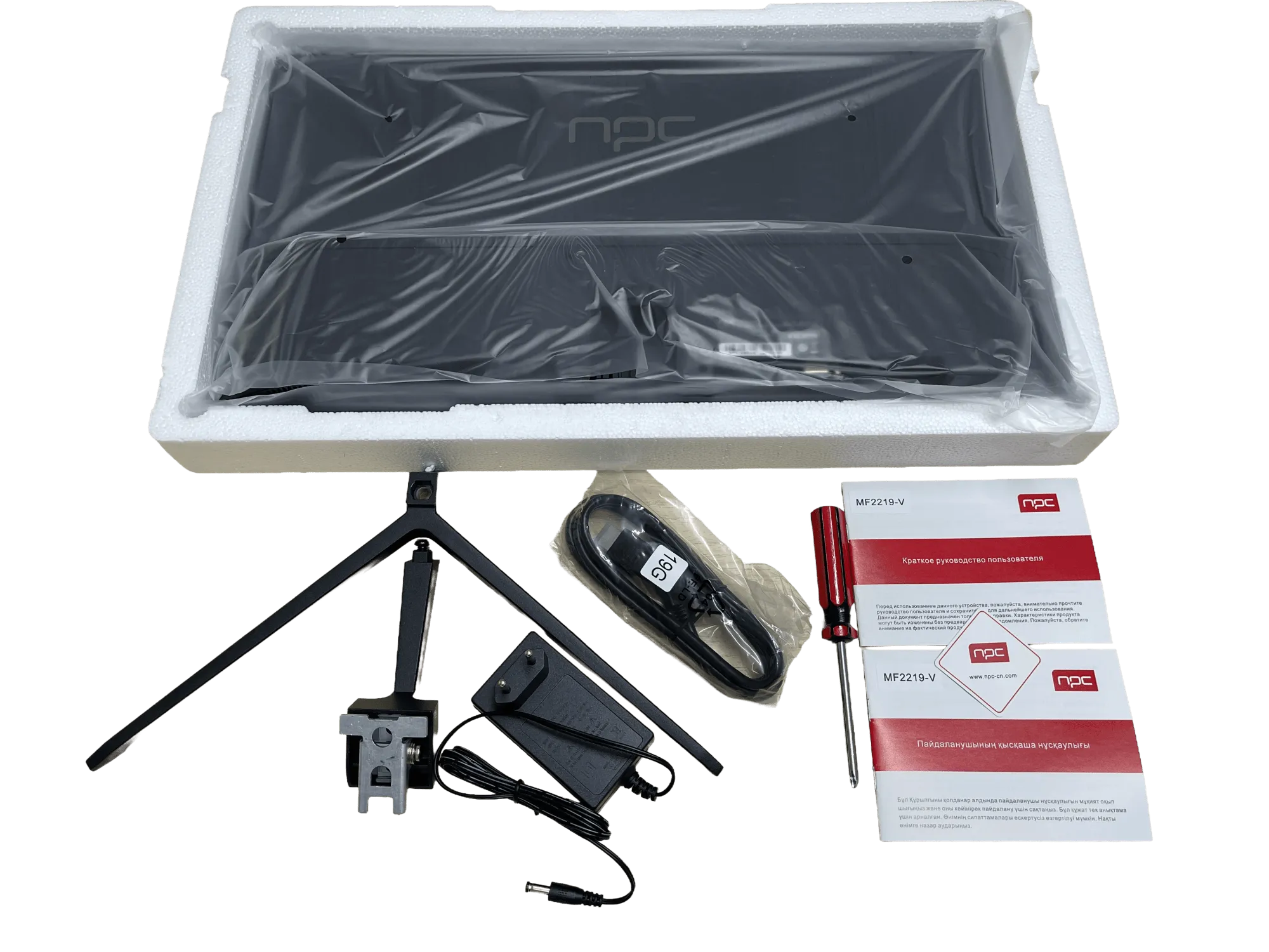 Монитор  21.45" NPC MF2219-V, 1920x1080 IPS (LED), 100Hz, 5ms, 250 cd/m2, 1000:1, VGA/HDMI, Black — фото 6