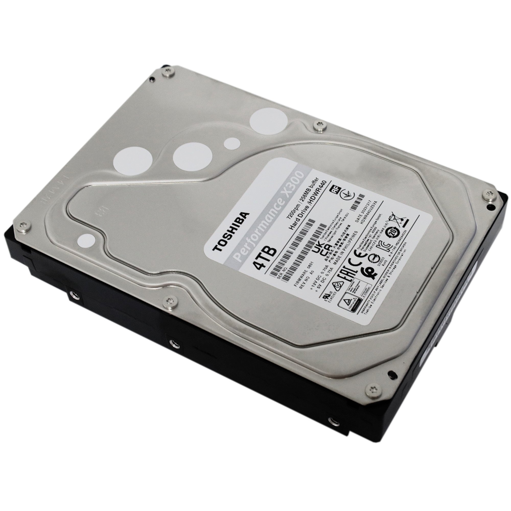 Жёсткий диск HDD 4 Tb SATA 6Gb/s Toshiba X300 HDWR440UZSVA 3.5