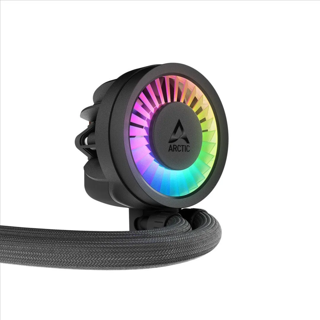 Водяное охлаждение ARCTIC Liquid Freezer III Pro 420 A-RGB(Black), ACFRE00185A, S1851/1700/AMD4/5 — фото 3