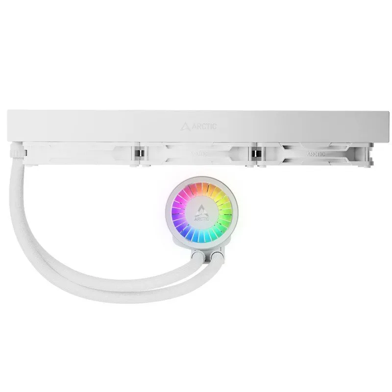 Водяное охлаждение ARCTIC Liquid Freezer III Pro 420 A-RGB(White), ACFRE00189A, S1851/1700/AMD4/5 — фото 3