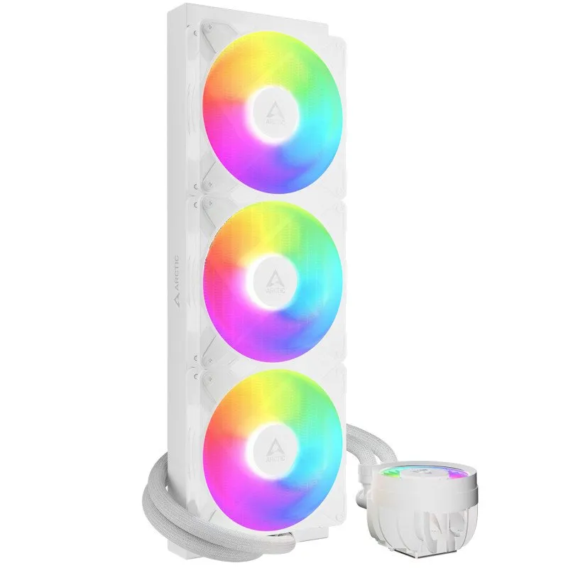 Водяное охлаждение ARCTIC Liquid Freezer III Pro 420 A-RGB(White), ACFRE00189A, S1851/1700/AMD4/5