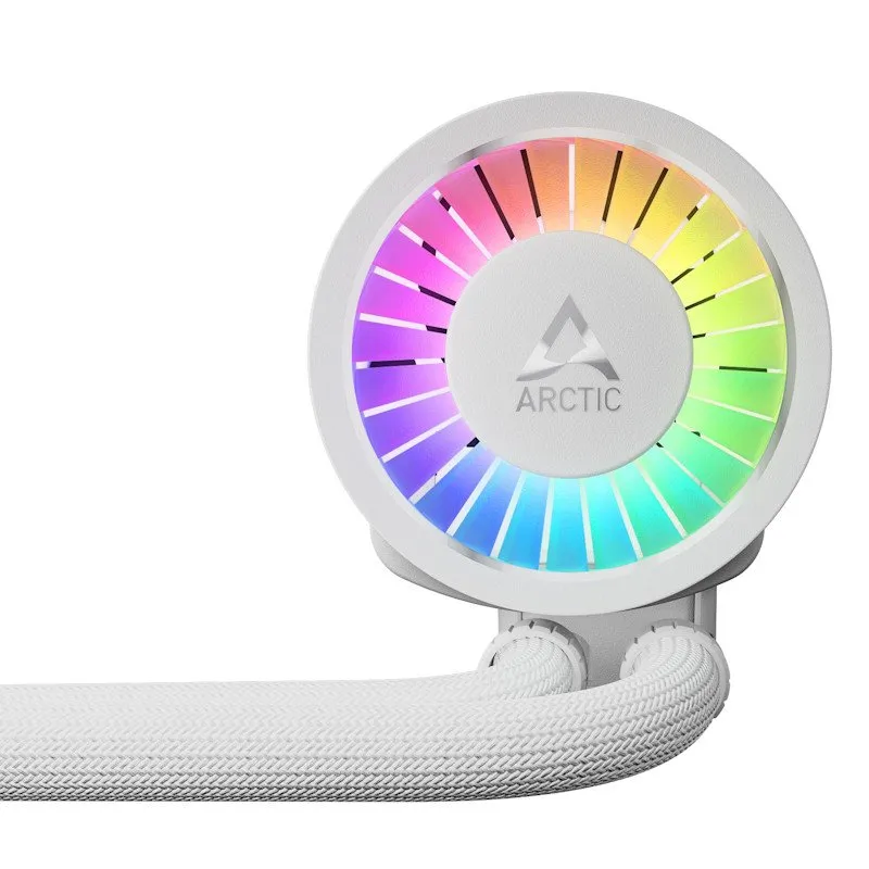 Водяное охлаждение ARCTIC Liquid Freezer III Pro 420 A-RGB(White), ACFRE00189A, S1851/1700/AMD4/5 — фото 2