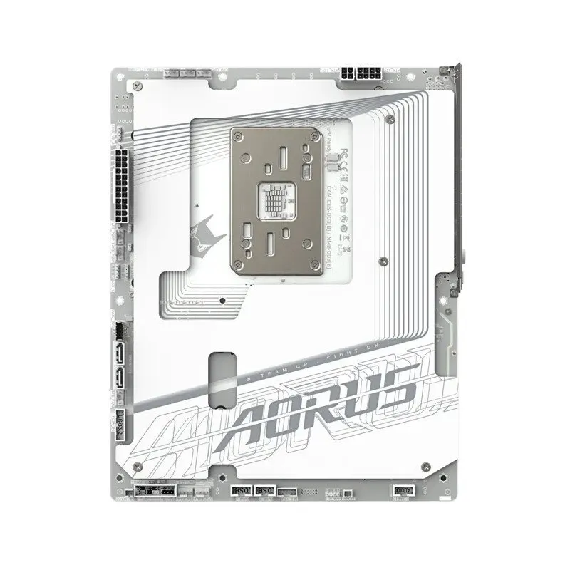 Материнская плата GIGABYTE B850 A STEALTH ICE, AM5, B850, 4XDDR5, HDMI+USB4, 4xM.2, WiFi7, BT, ATX — фото 3