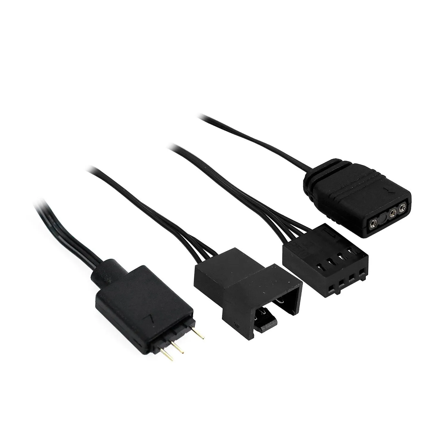Кулер для корпуса ONVYX OFA12Ki, Black,120x120x25mm, Reverse Blade, RGB, 600-1200RPM, 3pin+4pin — фото 3
