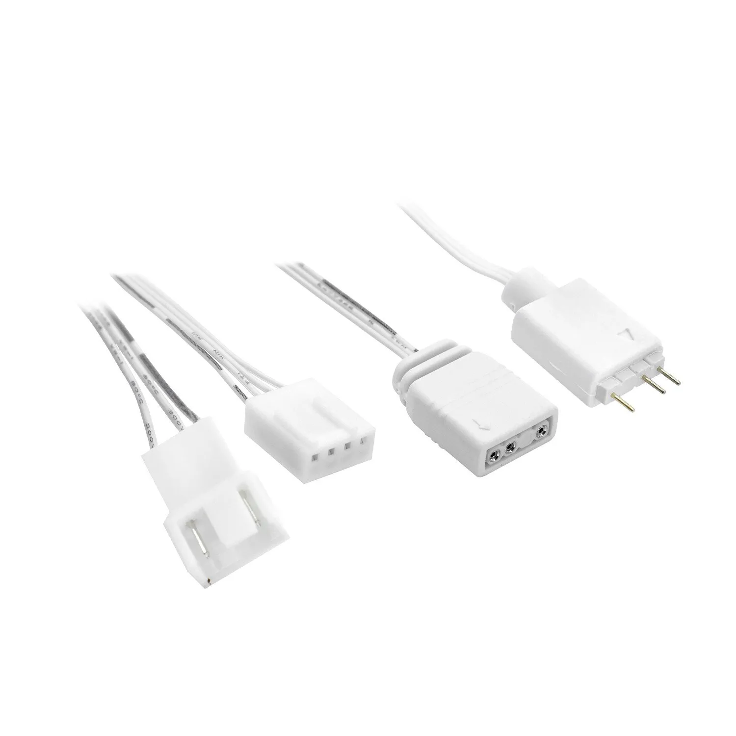 Кулер для корпуса ONVYX OFA12Wi, White, 120x120x25mm, Reverse Blade, RGB, 600-1200RPM, 3pin+4pin — фото 3