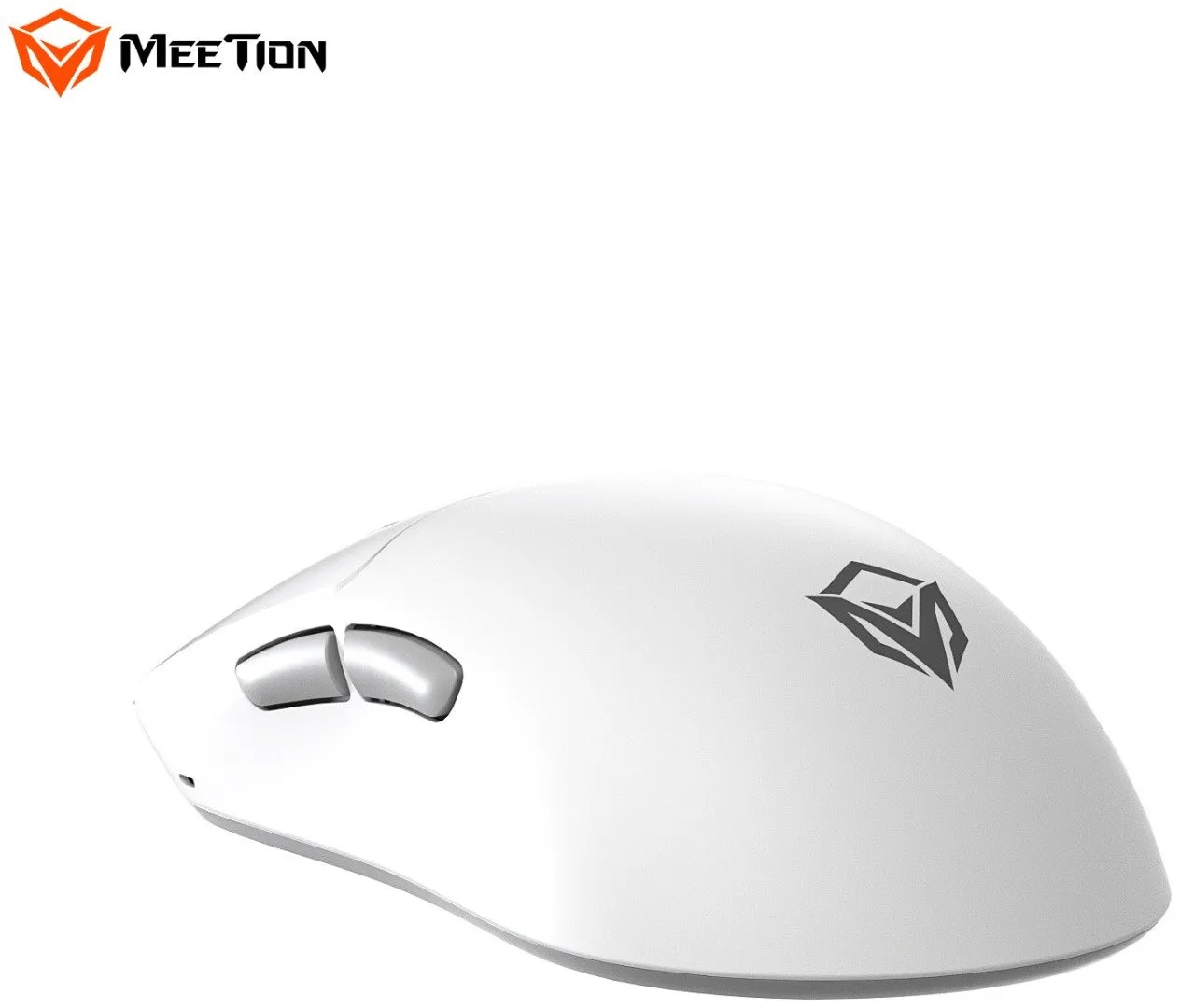Мышь Meetion GW40 Pro White, Wireless, Оптическая, 7200DPI, 26000fps, 230mAh,6 Button,USB, 2.4GHz/BT — фото 3
