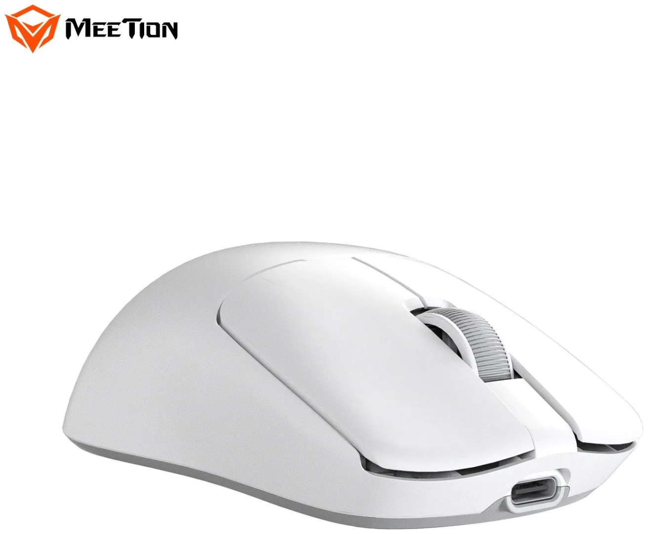Мышь Meetion GW40 Pro White, Wireless, Оптическая, 7200DPI, 26000fps, 230mAh,6 Button,USB, 2.4GHz/BT — фото 10