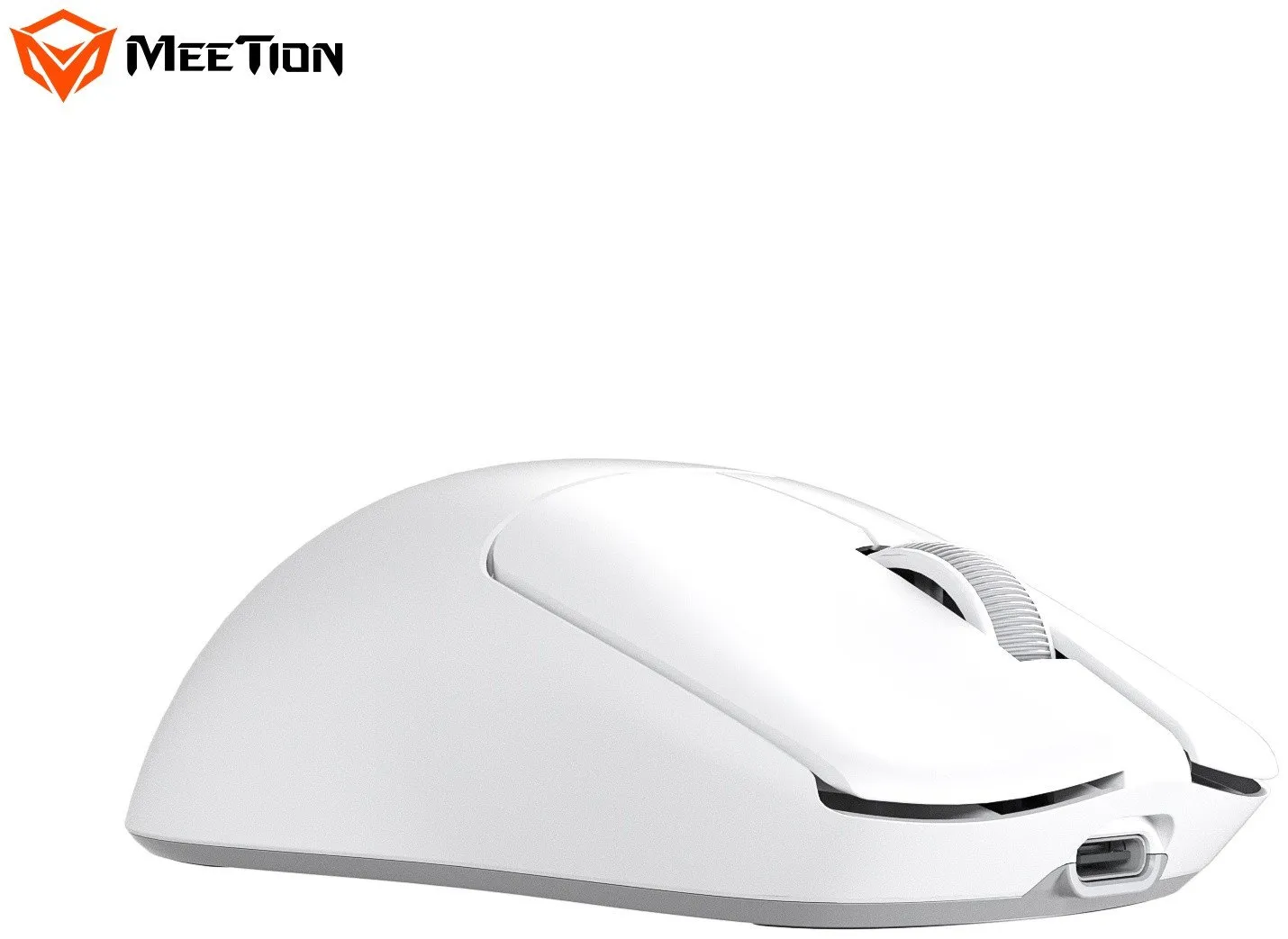 Мышь Meetion GW40 Pro White, Wireless, Оптическая, 7200DPI, 26000fps, 230mAh,6 Button,USB, 2.4GHz/BT — фото 11
