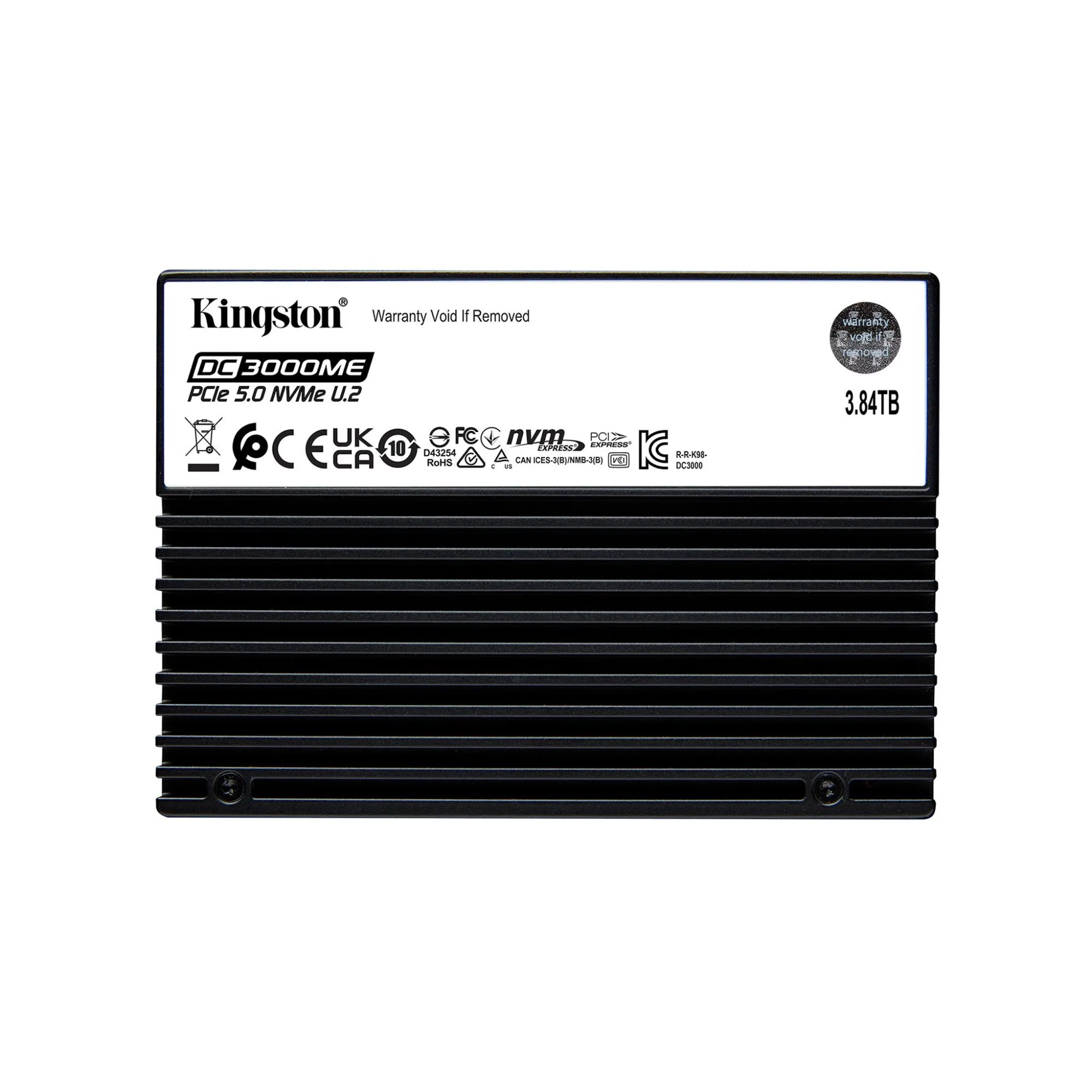 Твердотельный накопитель SSD 3,84 Tb, Kingston DC3000ME, SEDC3000ME/3T8, U.2 PCIe Gen5 x 4 NVMe — фото 3