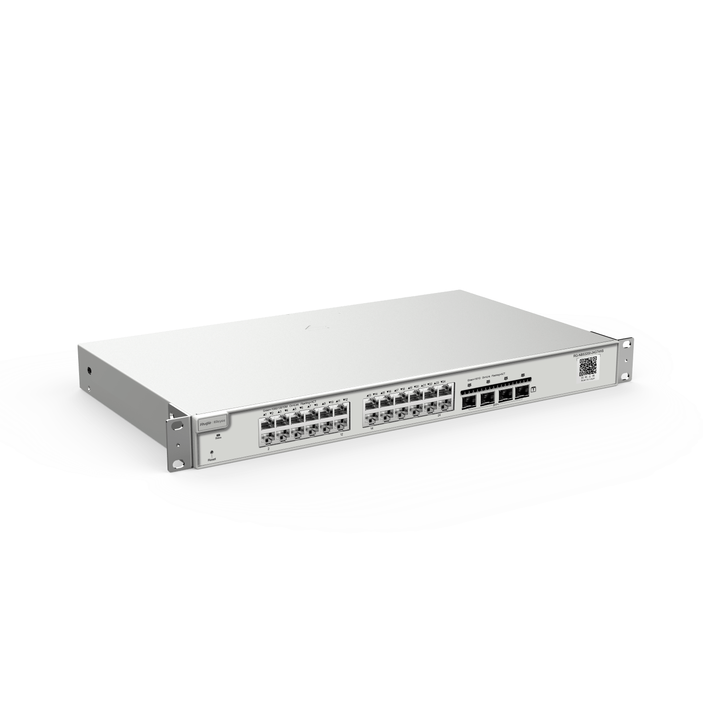 Коммутатор управляемый L2 Reyee RG-NBS3200-24GT4XS, 24Gb x PoE, 4 SFP+ Uplink