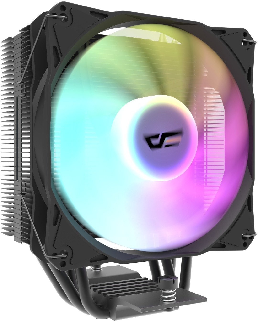 Кулер для процессора DarkFlash F4 PRO, 200W, RGB, LGA 115x//775/1700, AM5/AM4, 1400RPM