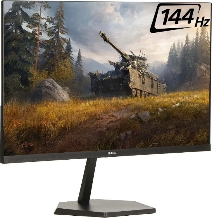 Монитор 23.8" Sanc M2453FXG, 1920x1080, IPS(LED), 144Hz, 2ms, 250 cd/m2, 1000:1, DP/HDMI