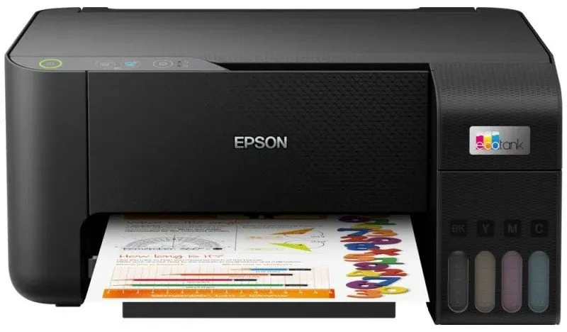 Струйный МФУ Epson EcoTank L3200, до A4, печать: 5760x1440dpi, сканер: 600x1200dpi, до 33ppm, USB — фото 2