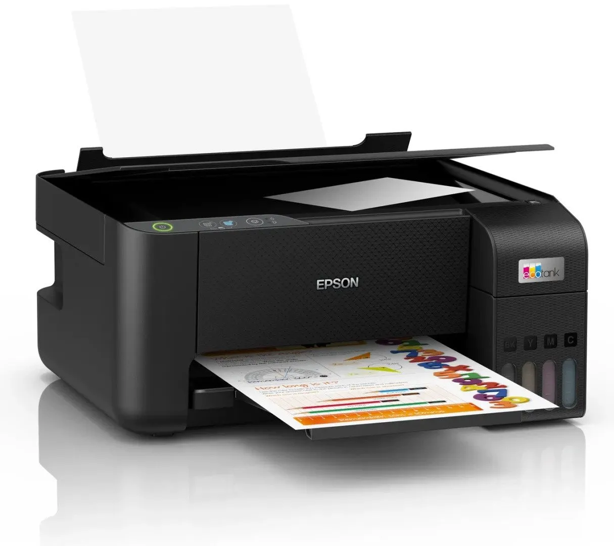 Струйный МФУ Epson EcoTank L3200, до A4, печать: 5760x1440dpi, сканер: 600x1200dpi, до 33ppm, USB — фото 4
