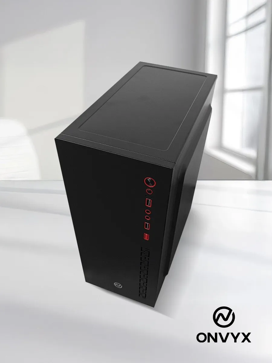 Компьютерный корпус ONVYX ON360K, Без БП, 2xUSB3.0, HD-Audio, ATX, Black — фото 6