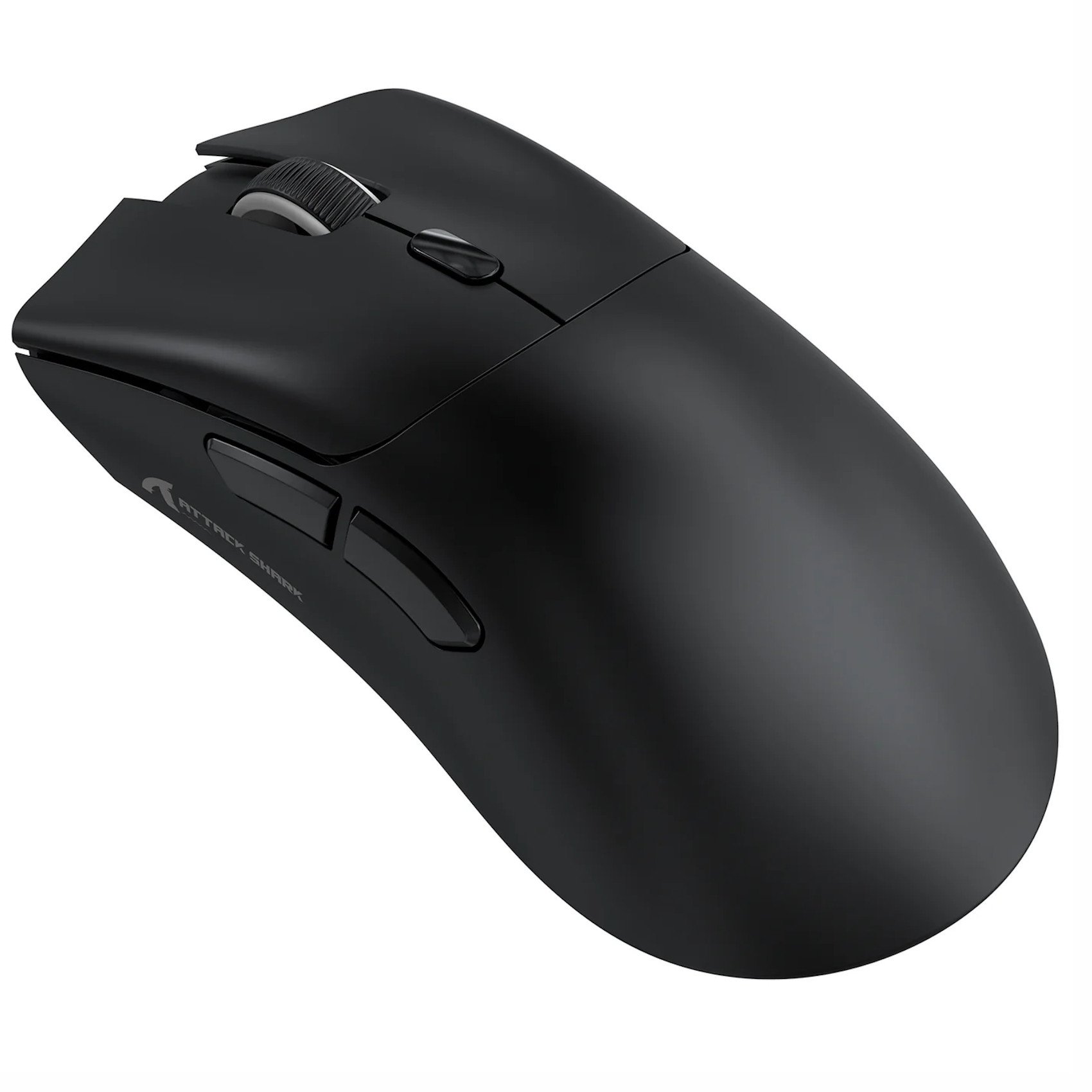 Мышь Attack Shark R1 Black, PAW3311, 18000 DPI, 2.4/BT/USB-C, 20 Million Clicks, 300mAh, 59g