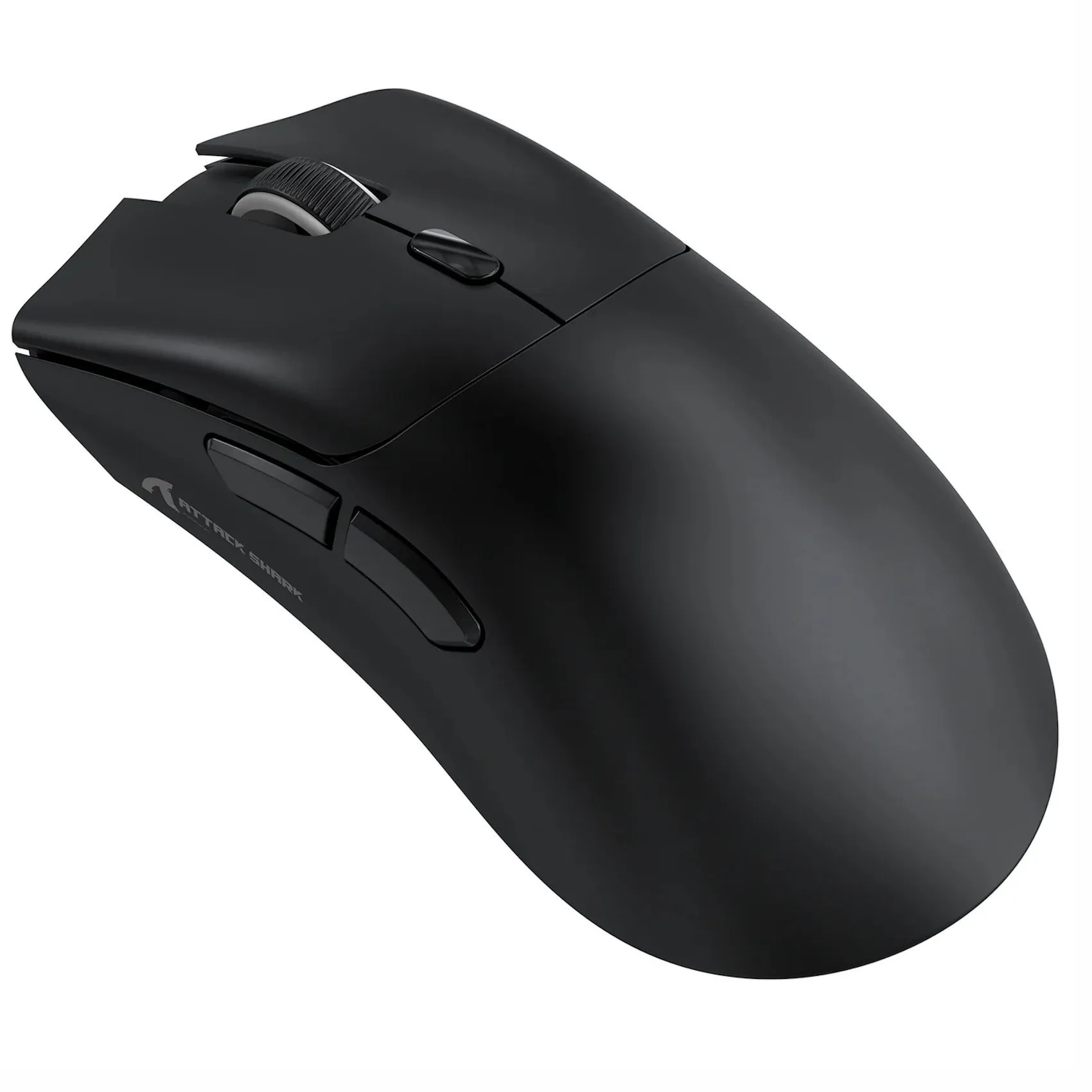 Мышь Attack Shark R1 Black, PAW3311, 18000 DPI, 2.4/BT/USB-C, 20 Million Clicks, 300mAh, 59g