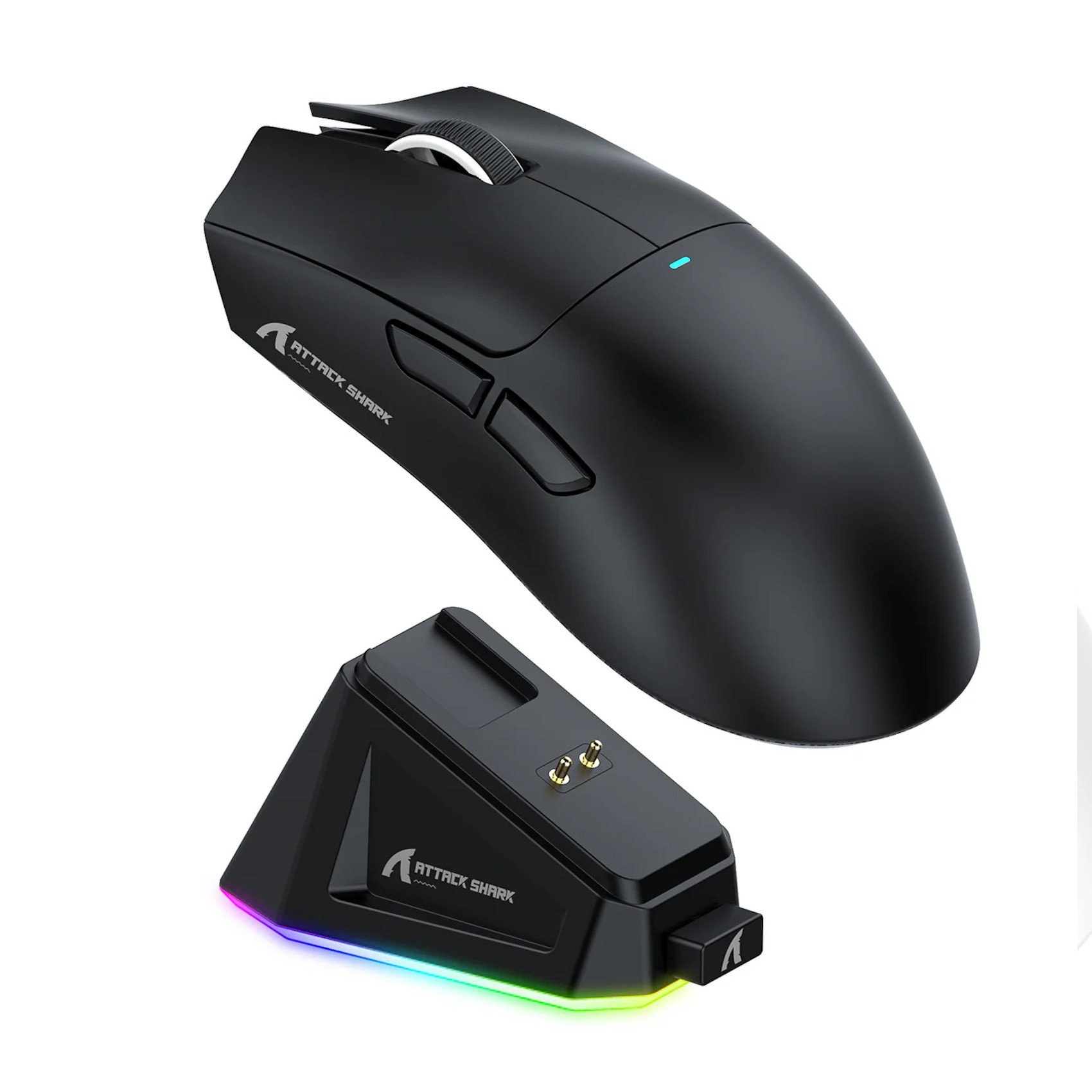 Мышь Attack Shark X11 Black, PAW3311, 22000 DPI, 2.4/BT/USB-C, 20 Million Clicks, 500mAh, 63±3g