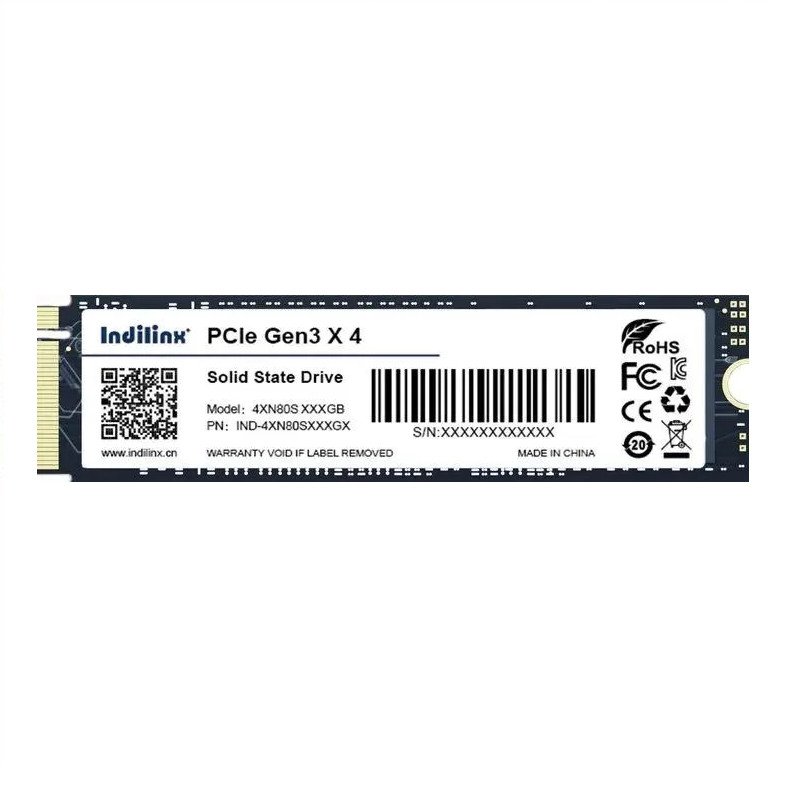 Твердотельный накопитель SSD Indilinx IND-4XN80S001TX, 1Tb, M.2 2280, Gen3x4