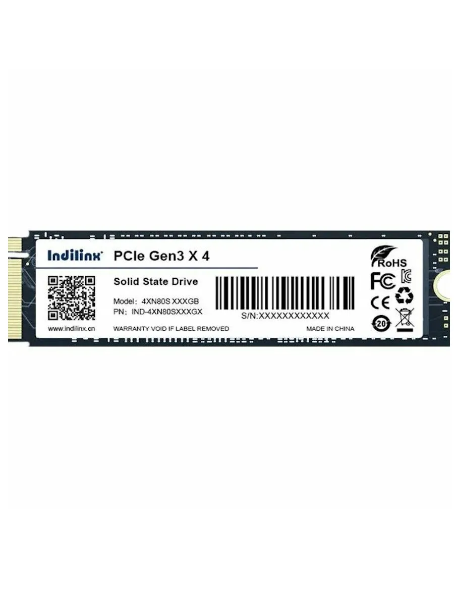 Твердотельный накопитель SSD Indilinx IND-4XN80S256GX, 256Gb, M.2 2280, Gen3x4 — фото 3