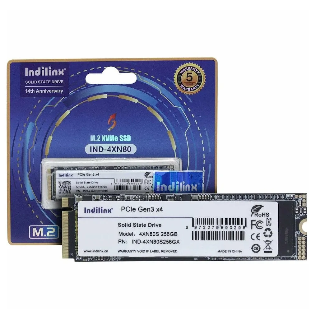 Твердотельный накопитель SSD Indilinx IND-4XN80S256GX, 256Gb, M.2 2280, Gen3x4 — фото 4