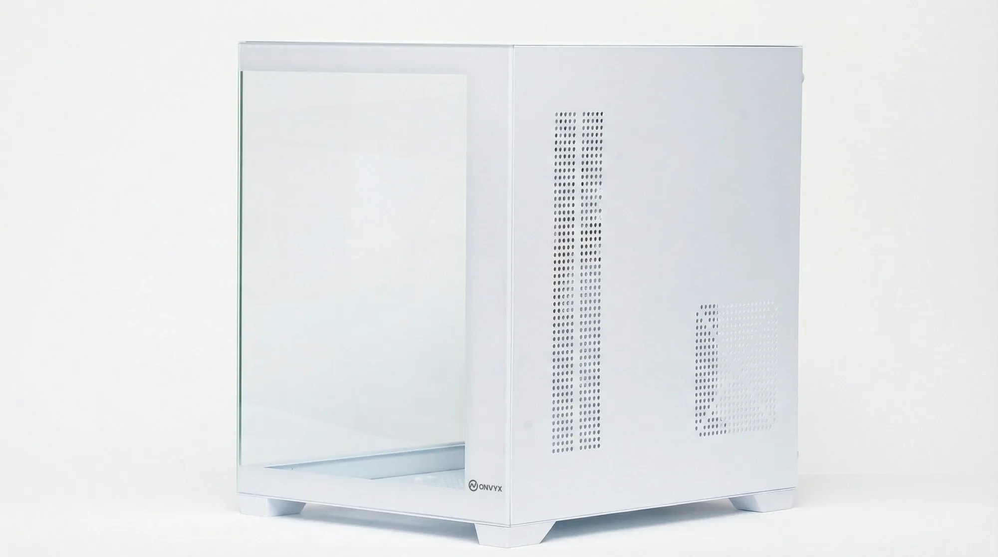 Компьютерный корпус ONVYX PCM355W, Без БП, 1xUSB3.0, 2xUSB2.0, HD-Audio, M-ATX/ITX, White — фото 4