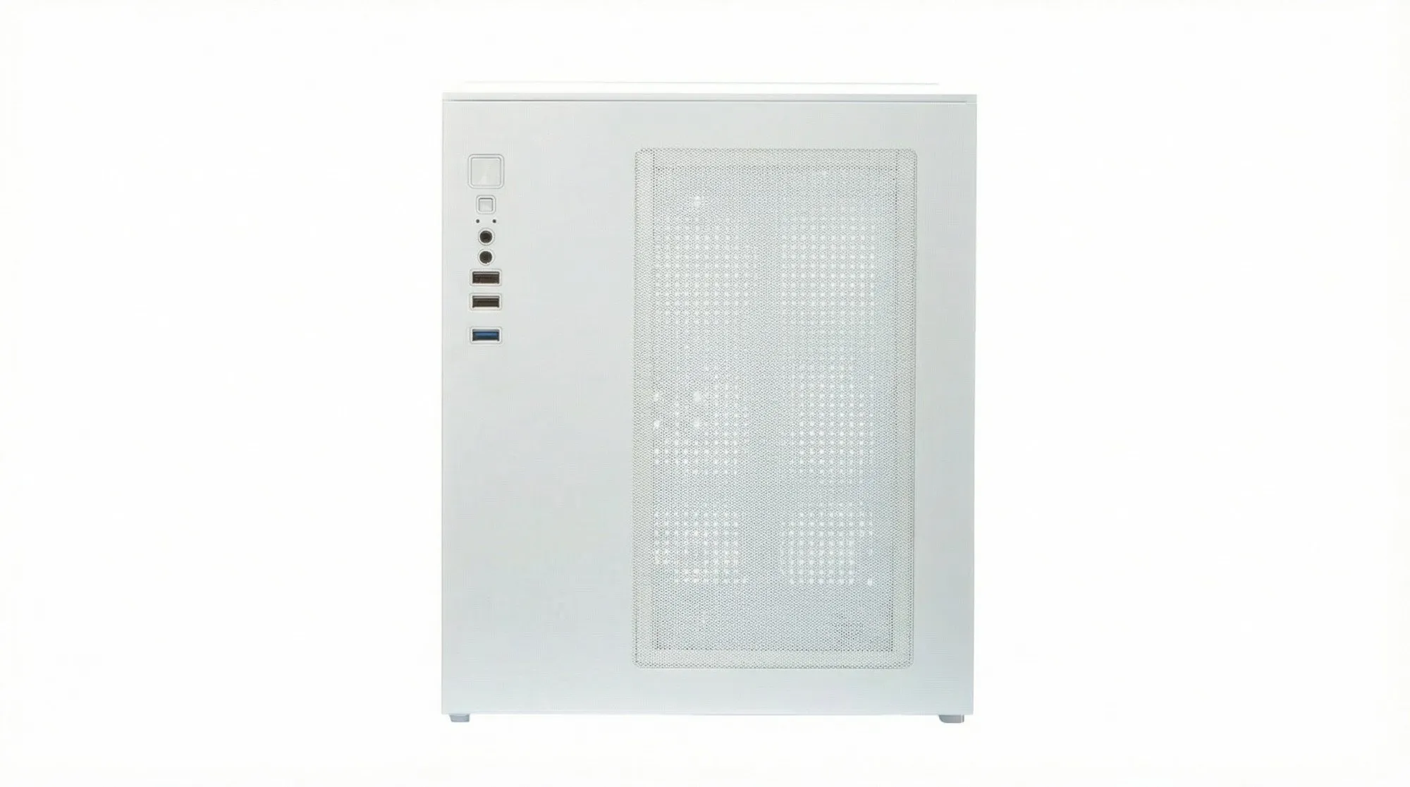 Компьютерный корпус ONVYX PCM355W, Без БП, 1xUSB3.0, 2xUSB2.0, HD-Audio, M-ATX/ITX, White — фото 5