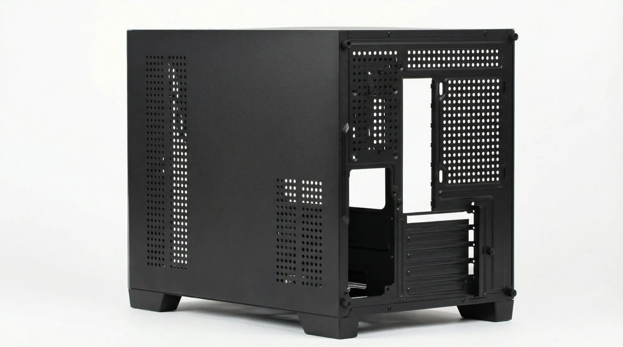 Компьютерный корпус ONVYX PCM420K, Без БП, 1xUSB3.0, 2xUSB2.0, HD-Audio, M-ATX/ITX, Black — фото 5