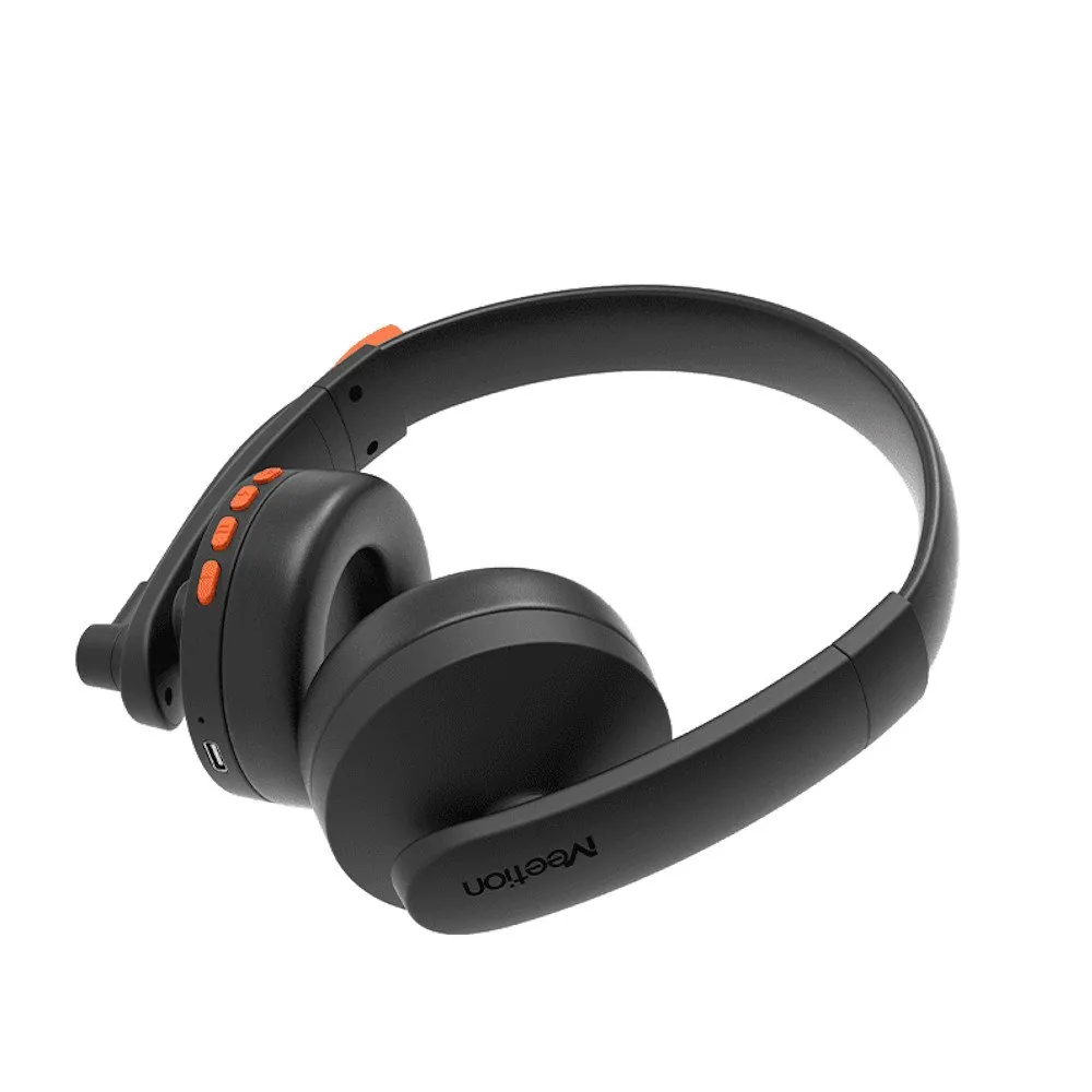 Гарнитура Meetion BTH003MIC Black, 40mm Drivers, 20~20,000Hz, 116±3db, BT5.3 — фото 7