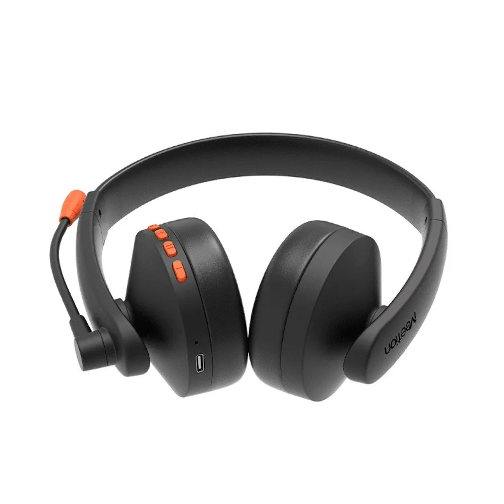 Гарнитура Meetion BTH003MIC Black, 40mm Drivers, 20~20,000Hz, 116±3db, BT5.3 — фото 6