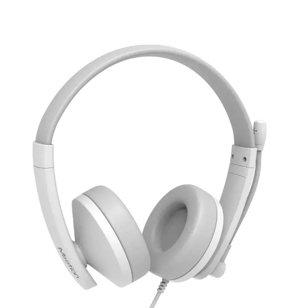 Гарнитура Meetion HP003U White, 40mm Drivers, 20~20,000Hz, 116±3db, USB, 1.2m