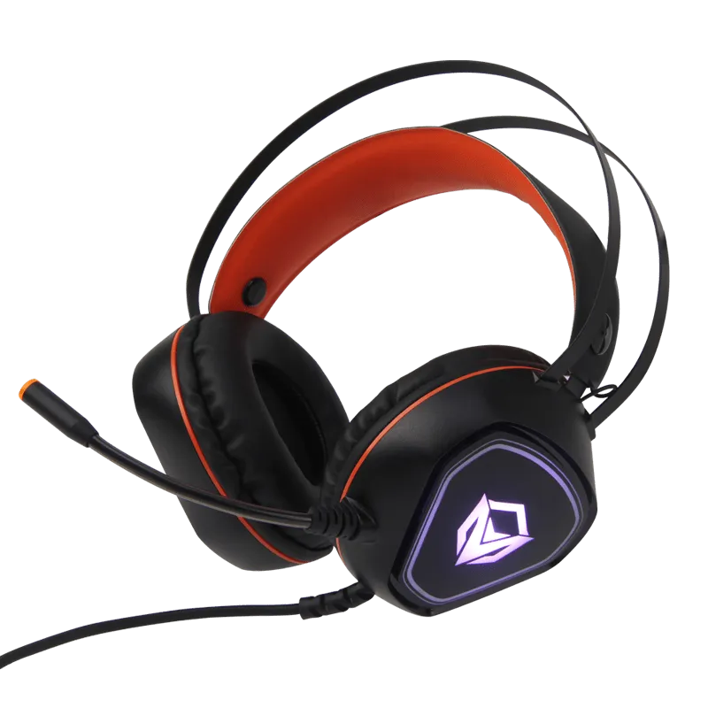 Гарнитура Meetion HP020 Black, 10~20,000Hz, 120±3db,  50mm Drivers, USB + 2*3.5 мм,1.8m — фото 2