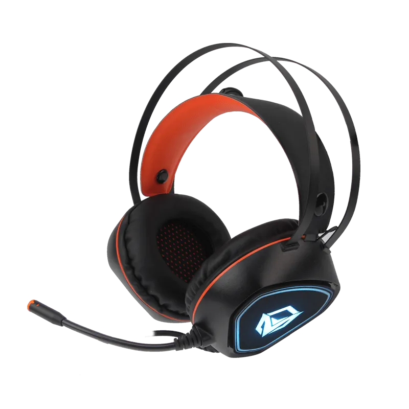 Гарнитура Meetion HP020 Black, 10~20,000Hz, 120±3db,  50mm Drivers, USB + 2*3.5 мм,1.8m