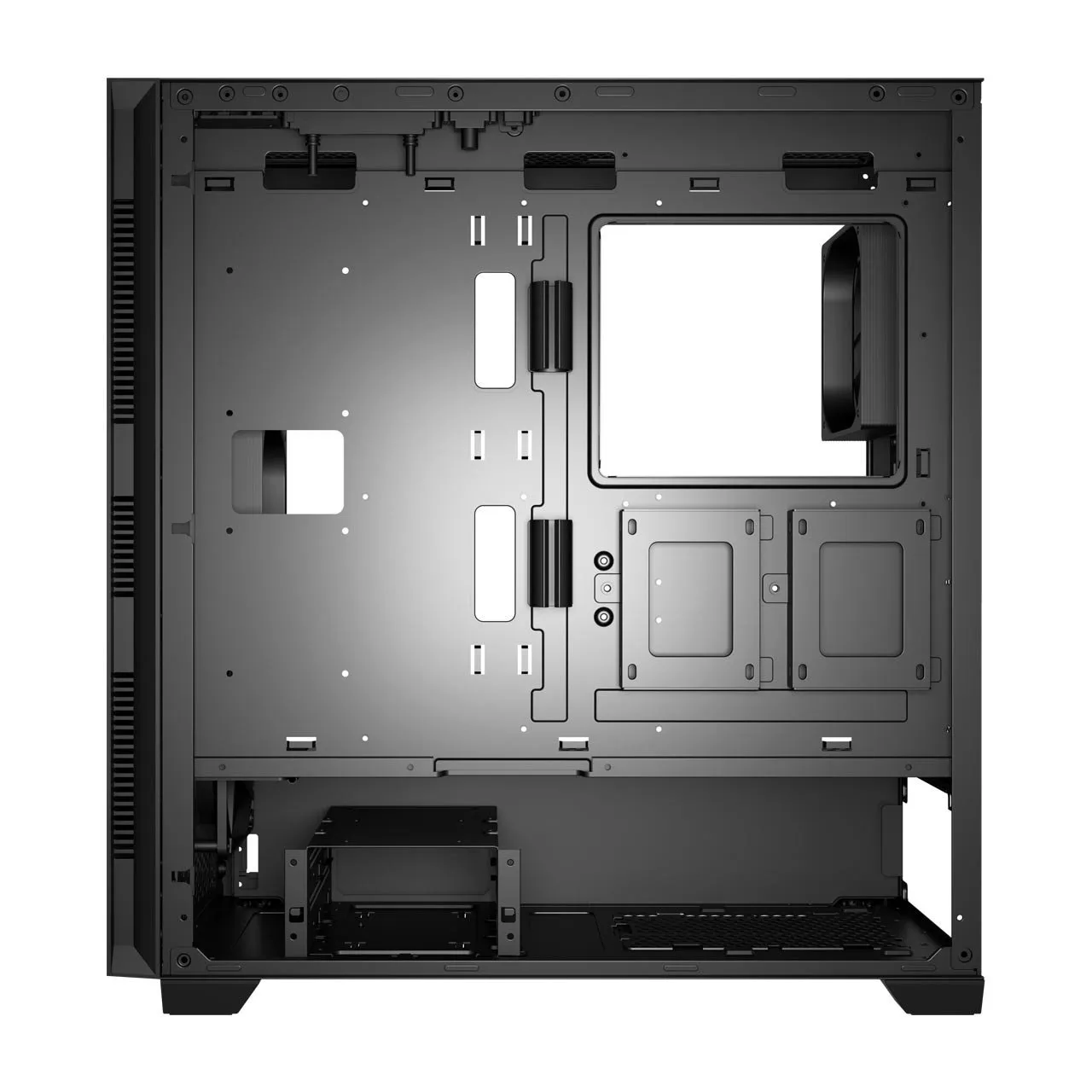 Компьютерный корпус FSP U530-BS, Без БП, 2xUSB3.0/Type-C, 4x FAN120mm, Black, E-ATX — фото 5