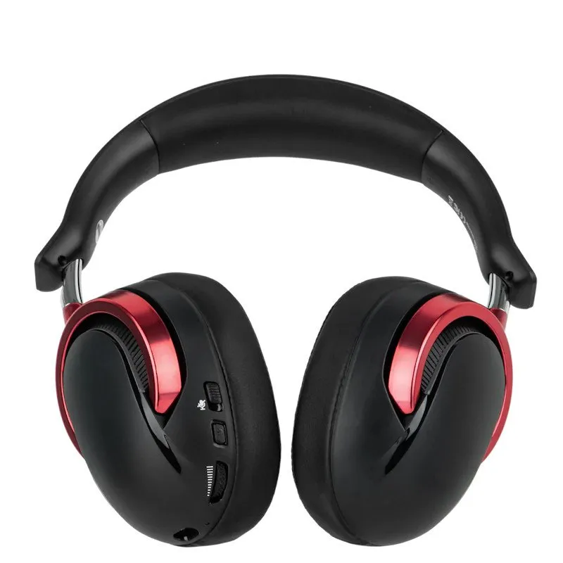 Наушники с микрофоном AULA A700 Black & Red, ANC, 50mm,1500mAh, BT/2.4/Type-C — фото 8
