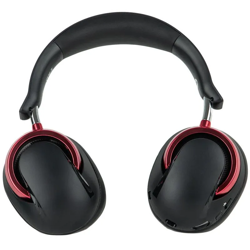 Наушники с микрофоном AULA A700 Black & Red, ANC, 50mm,1500mAh, BT/2.4/Type-C — фото 9