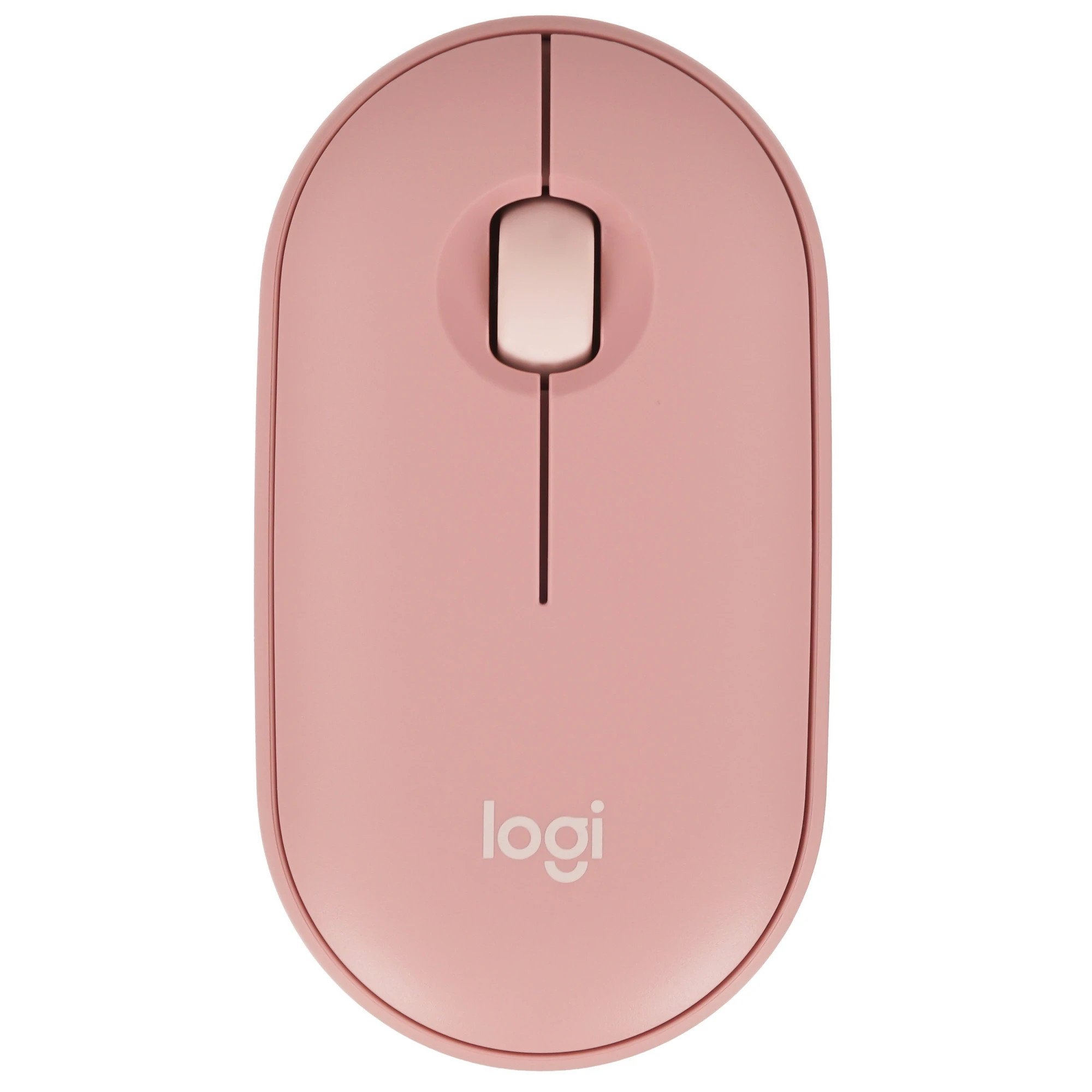 Мышь Logitech M350S Pebble 2, Оптическая, 4000DPI, 1xAA, BT, Розовый
