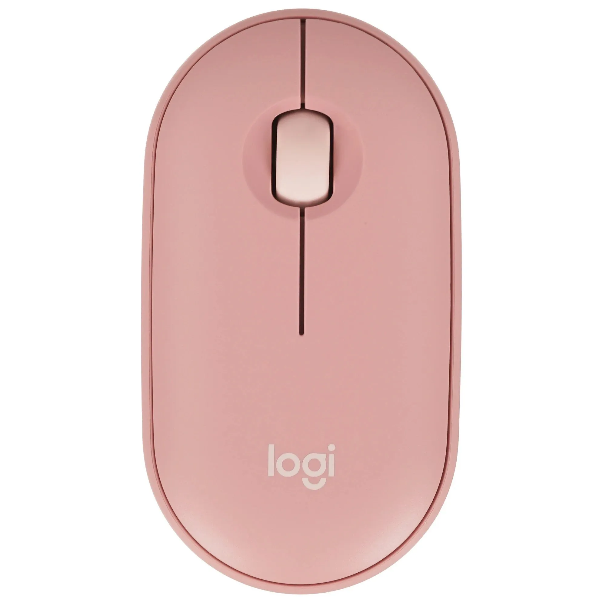 LOGITECH M350S Pebble 2 Bluetooth Mouse - TONAL ROSE — фото 1