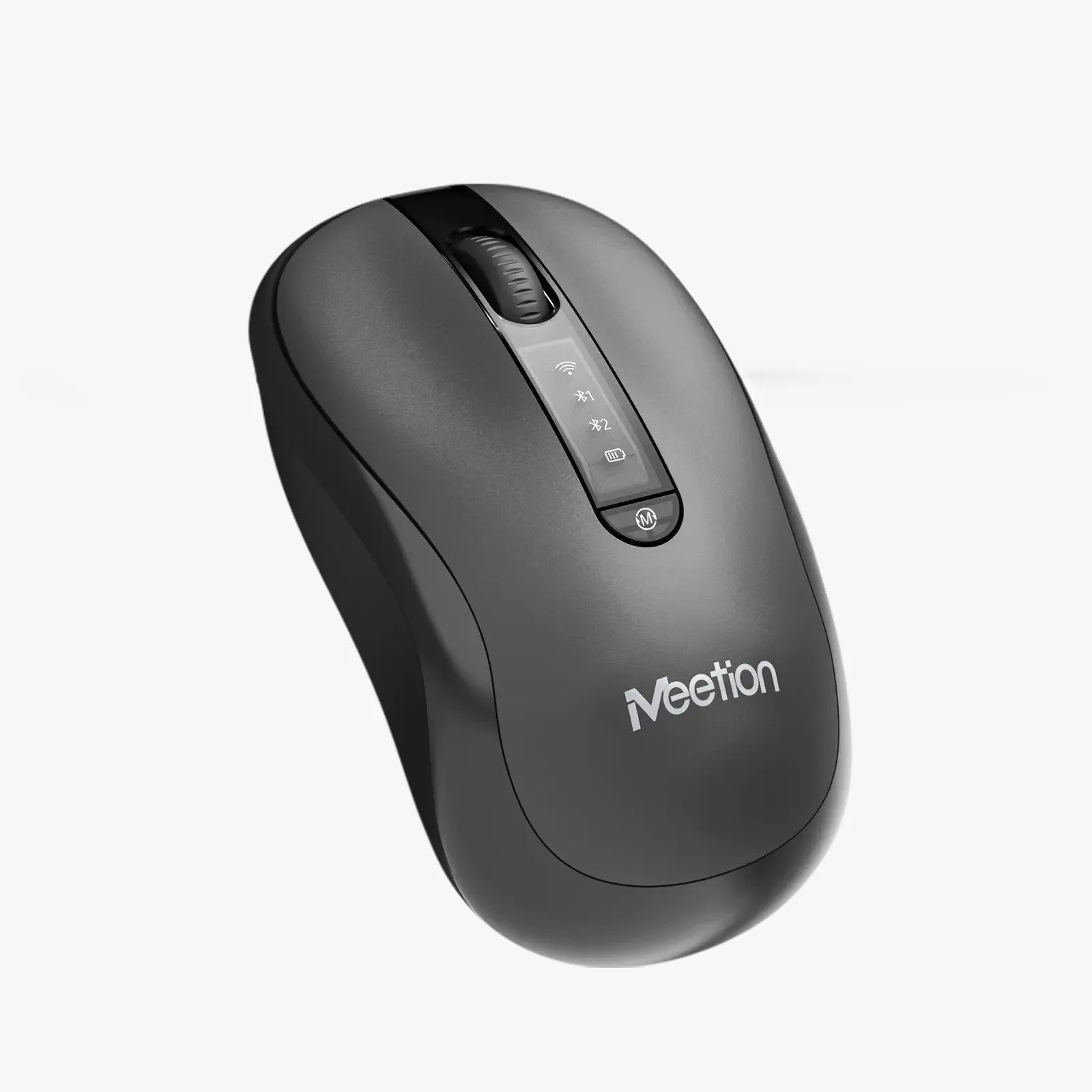 Мышь Meetion BTM185R Black, Wireless, Оптическая, 3200DPI, 4 Button, 300mAh, USB, 2.4 GHz/BT — фото 3