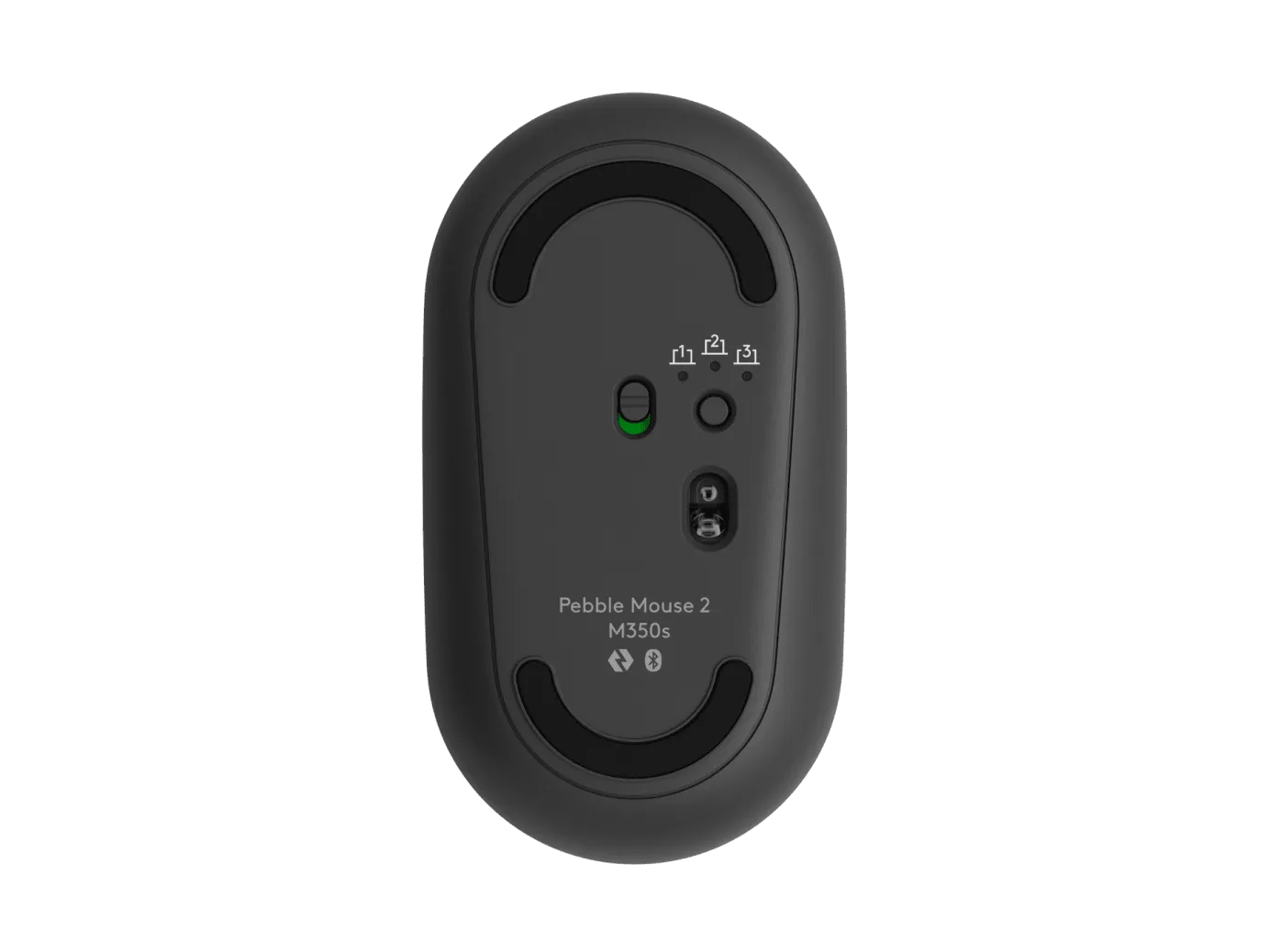 Мышь Logitech M350S Pebble 2, Оптическая, 4000DPI, 1xAA, BT, Графитовый (черный) — фото 2