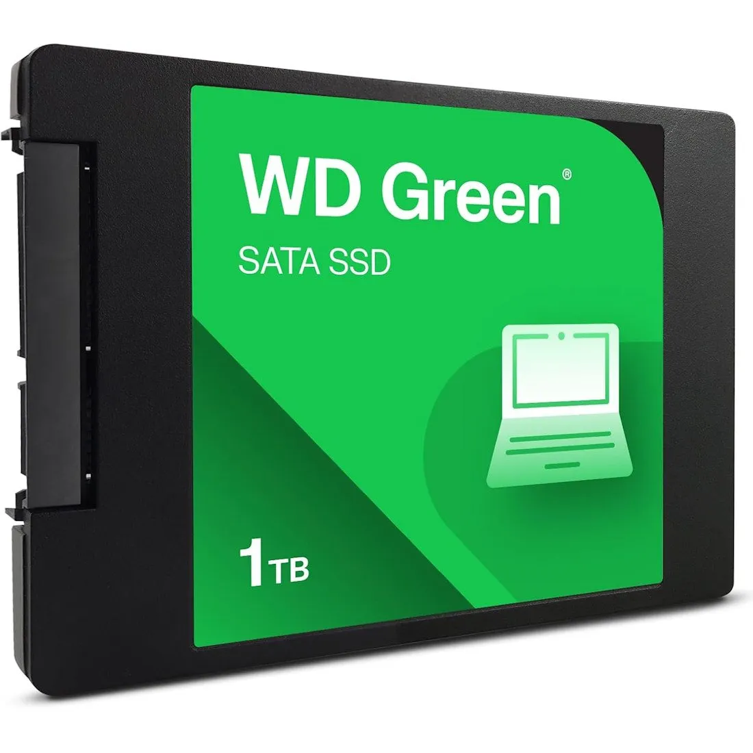 Твердотельный накопитель SSD 1 Tb SATA 6Gb/s WD Green WDS100T5G0A, 2.5", Read 545MB/s