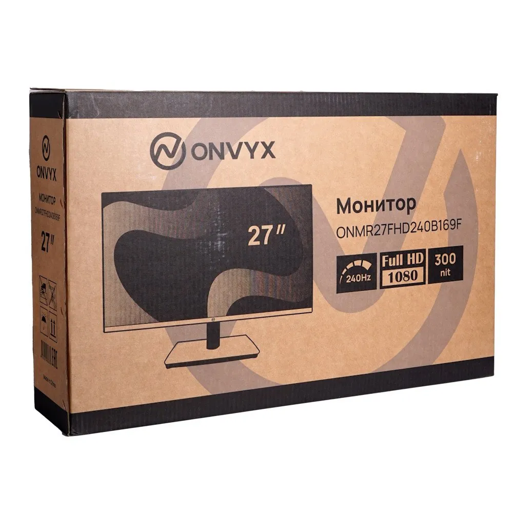 Монитор 27" ONVYX ONMR27FHD240B169F, FullHD, IPS, Grade A+, 240Hz, 1ms, 300 cd/m2, HDMI/DP — фото 7