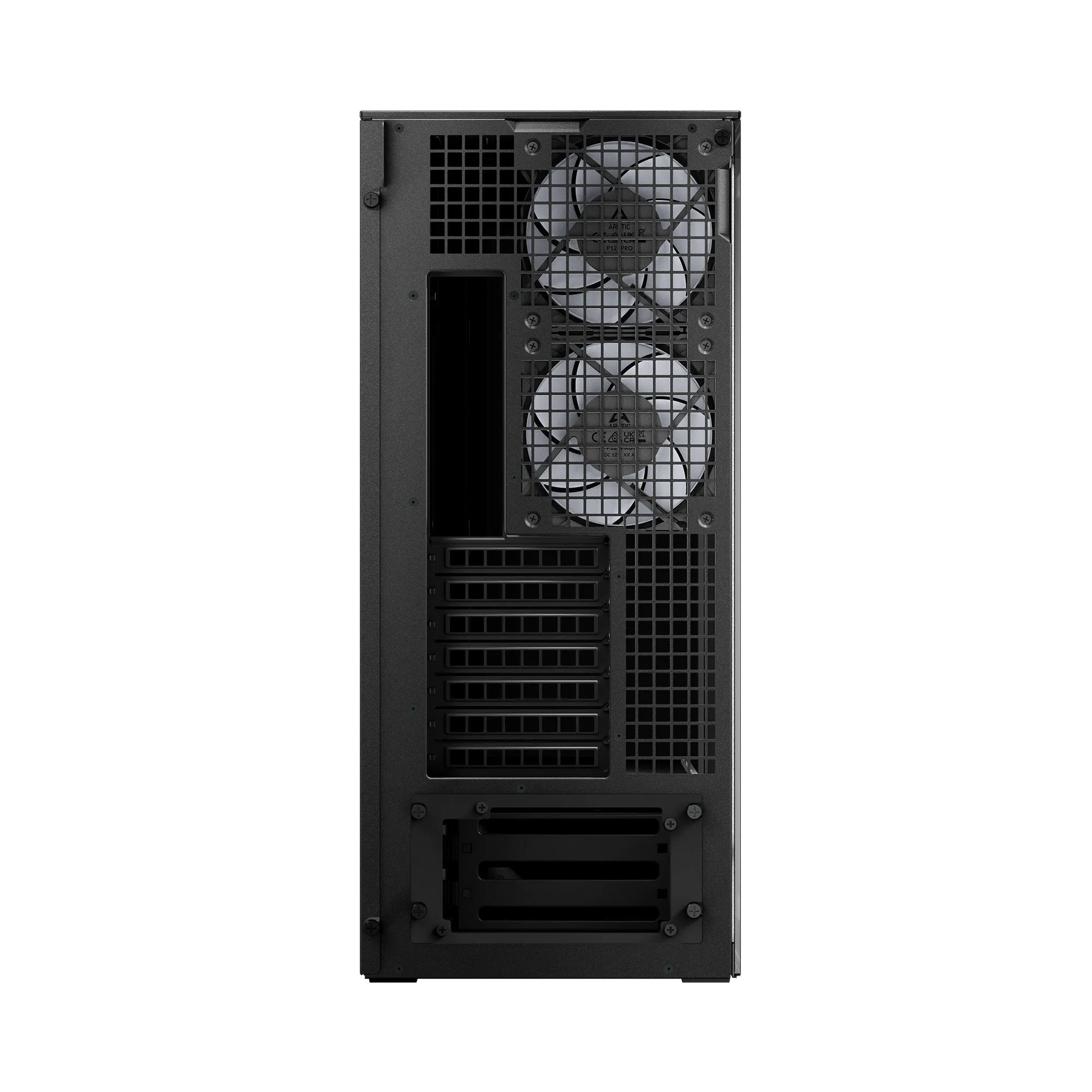 Компьютерный корпус Arctic Xtender Black(Tinted Glass), 5 ARGB FAN, USB-C, 2xUSB-A, E-ATX — фото 11