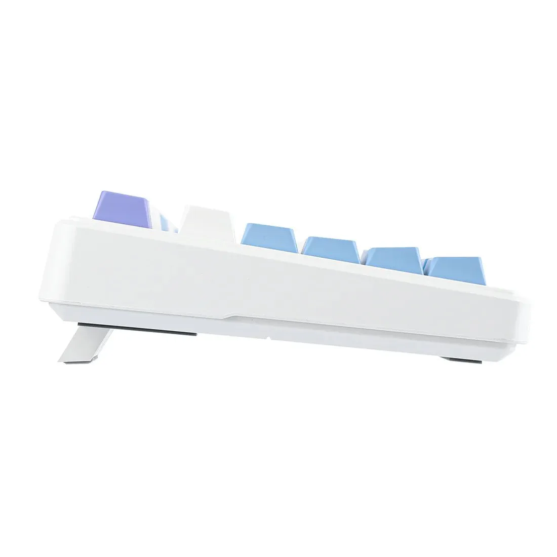 Клавиатура AULA F99, mechanical, Gray Wood V3 switch, EN/RU/KZ, 2.4/BT/cable, White-blue-purple — фото 5