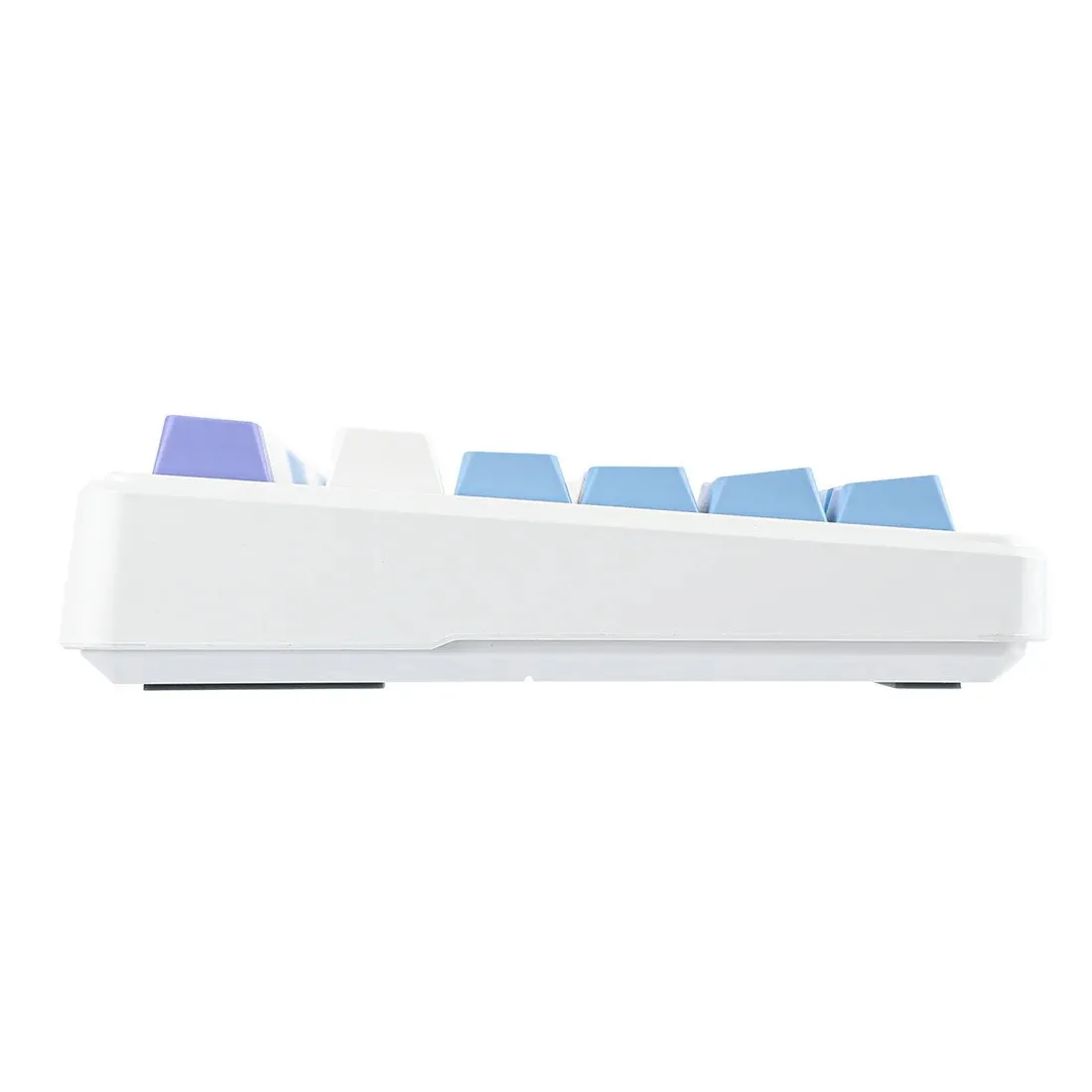 Клавиатура AULA F99, mechanical, Gray Wood V3 switch, EN/RU/KZ, 2.4/BT/cable, White-blue-purple — фото 4