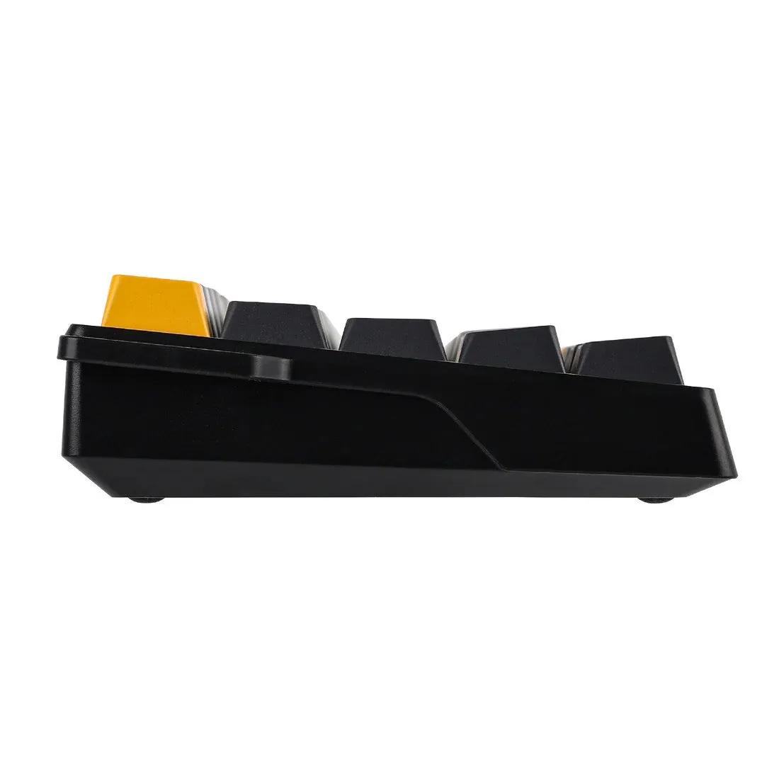 Клавиатура AULA WIN68, Magnetic, Gray Wood switch, 68 keys EN/RU/KZ, wired, Black-Grey-Yellow — фото 4