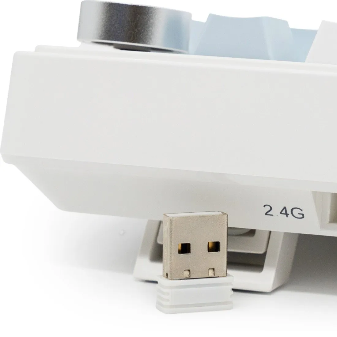Клавиатура AULA S75 Pro Light Blue+White+Black-Purple, mechanical, Seiya switch, EN, 2.4/BT/USB-C — фото 5