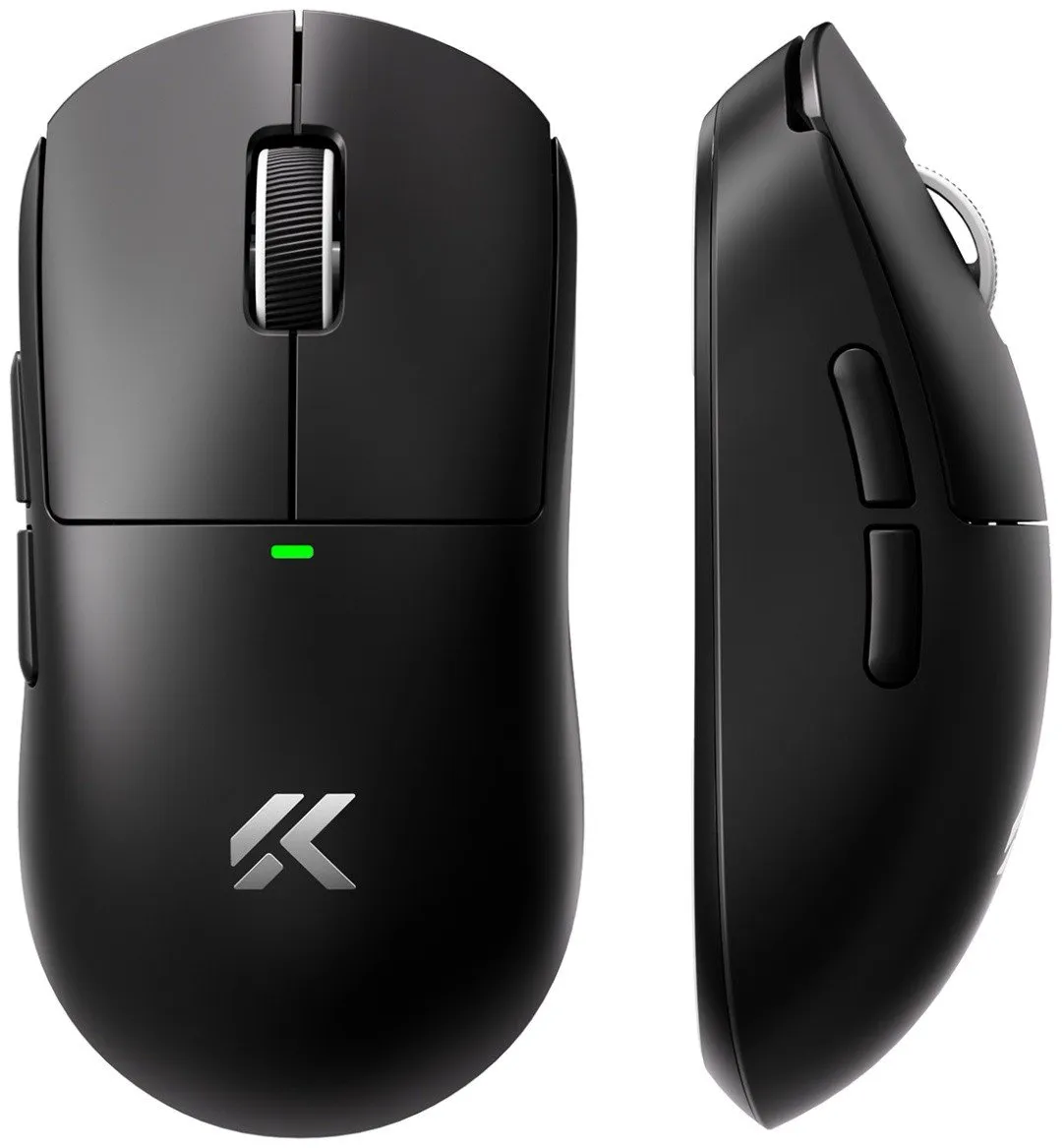 Мышь MCHOSE A5 V3 Ultra Lightweight, PAW3395, 8000Hz, 500mAh, 2.4/BT/USB, Black — фото 3