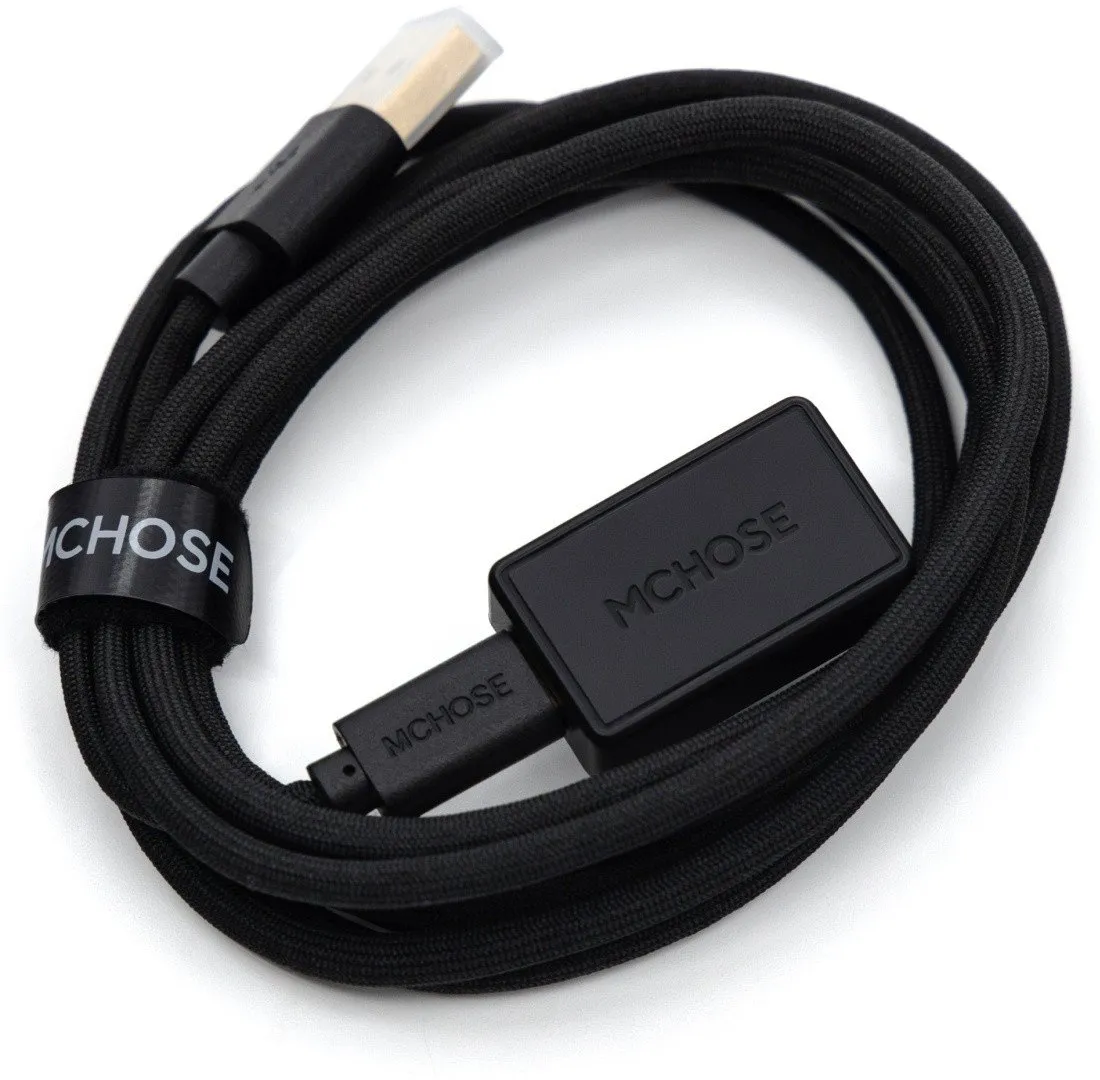 Мышь MCHOSE A5 V3 Ultra Lightweight, PAW3395, 8000Hz, 500mAh, 2.4/BT/USB, Black — фото 6